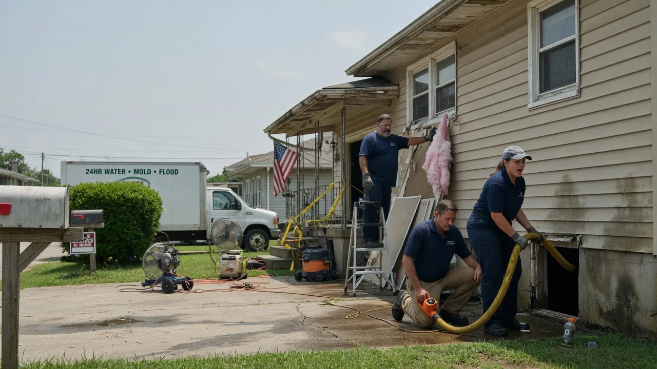Water Damage Repair in Saint Marys, OH near me